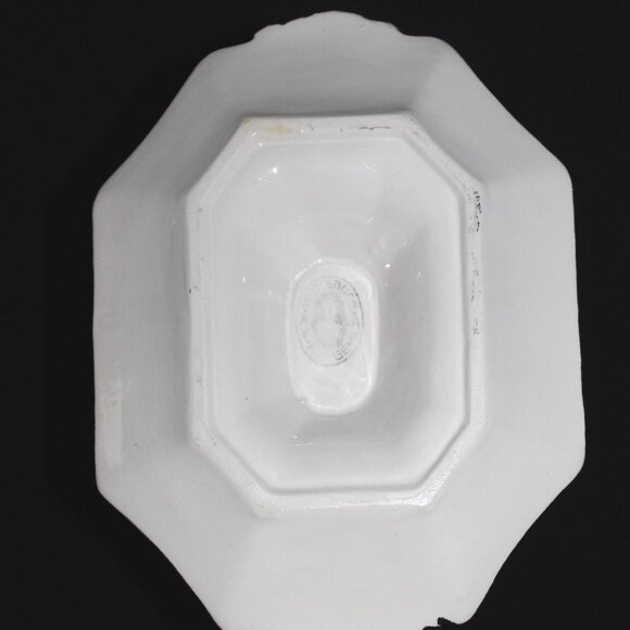 Antique German Gravy Boat | Steingutfabrik Witteburg - Picture 7 of 13